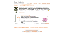Desktop Screenshot of lucacatania.com