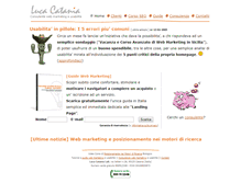 Tablet Screenshot of lucacatania.com